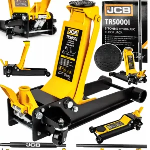 Niska cena Podnośnik samochodowy niskoprofilowy lewarek hydrualiczny żaba 5 ton JCB