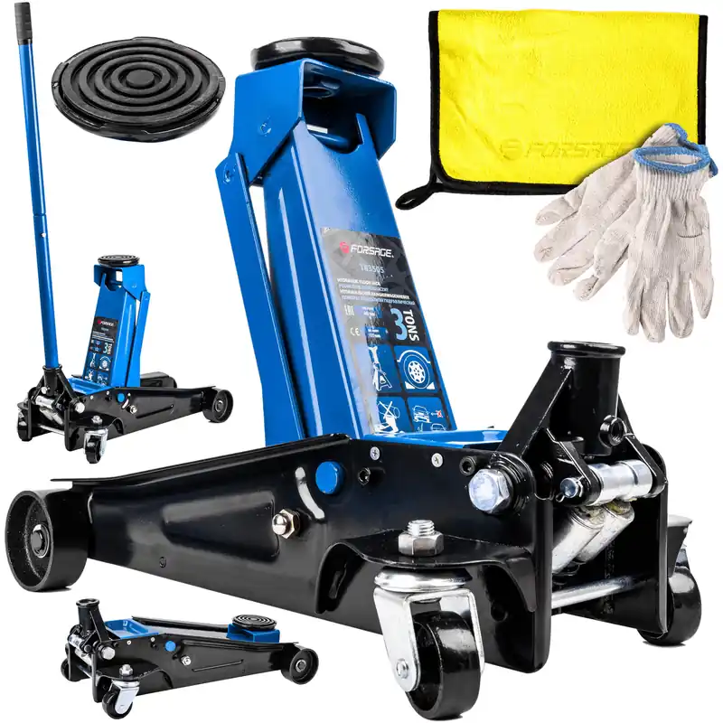 Darmowy zwrot Podnośnik samochodowy niskoprofilowy żaba 3T FORSAGE