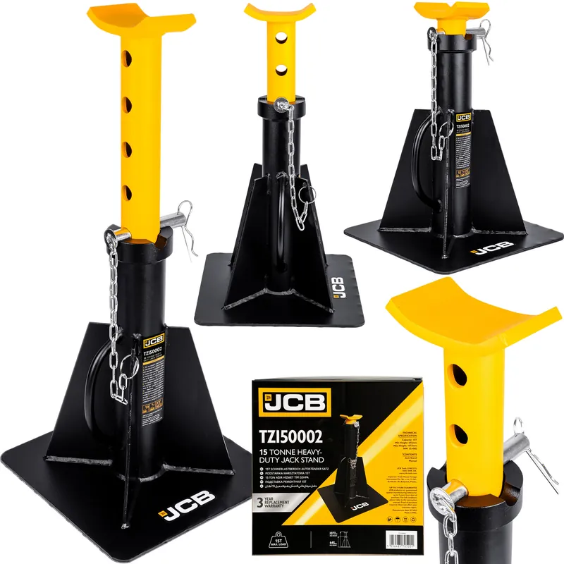 Popularny Podstawa zabezpieczająca podstawka warsztatowa kobyłka 15 000 kg 15T JCB