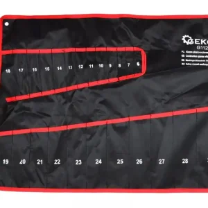 Pokrowiec na klucze płasko-oczkowe Płachta 25el. 6-32mm GEKO Bestseller