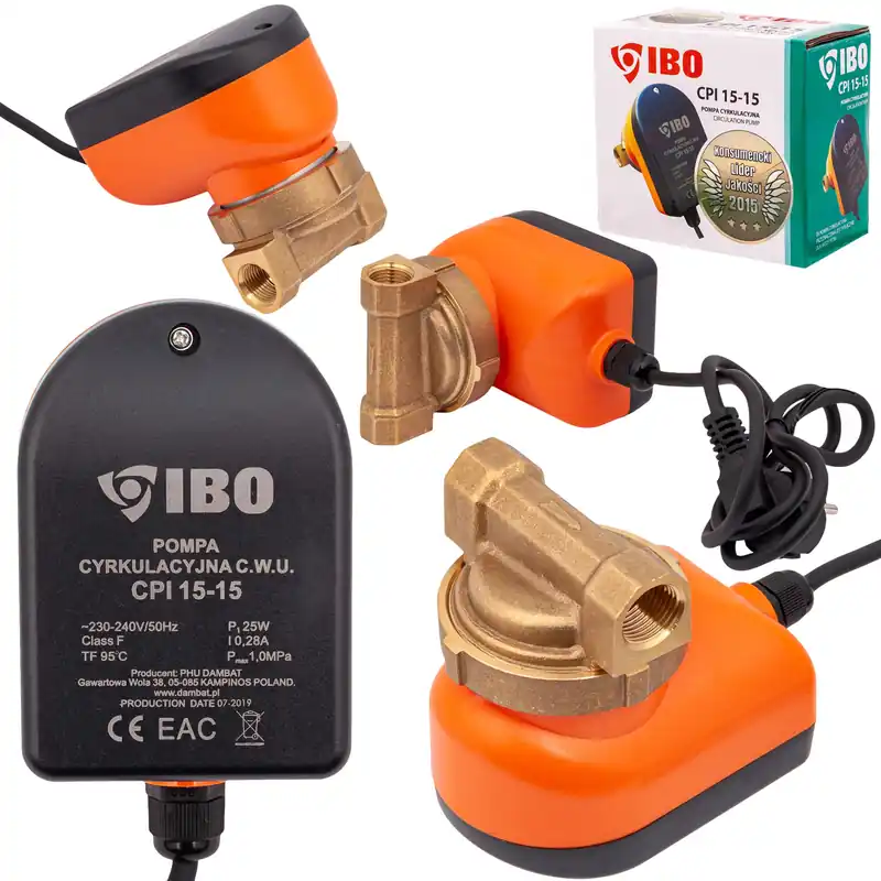 Pompa cyrkulacyjna obiegowa CWU CPI 15-15 1/2 IBO Ostatnia szansa