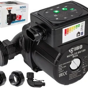 Hit sprzedaży Pompa cyrkulacyjna obiegowa do pieca C.O. BETA NOVA 25-60/180 IBO POMPY