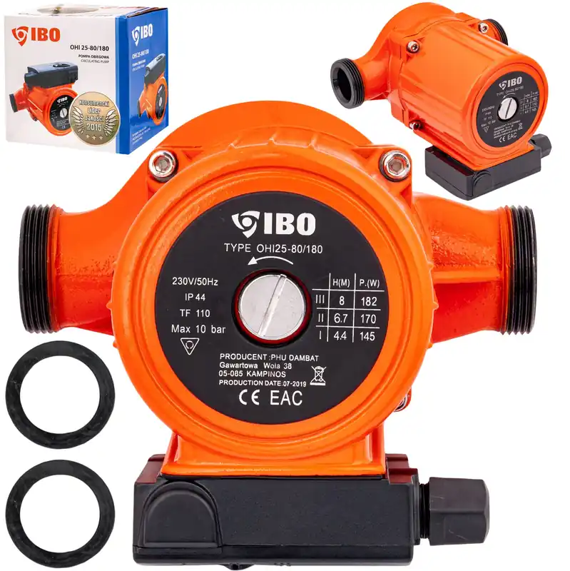 Okazja Pompa cyrkulacyjna obiegowa do pieca C.O. OHI 25-80/180 IBO