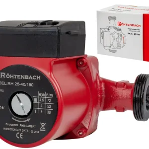Premium Pompa cyrkulacyjna obiegowa do pieca C.O. ROHTENEBACH 25-40/180 IBO