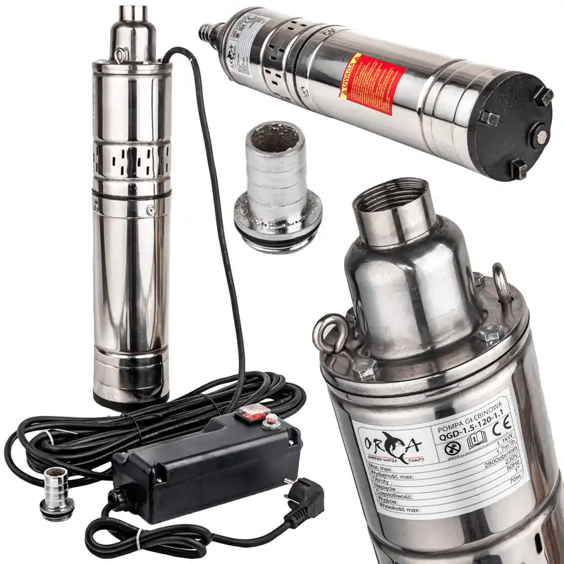 Pompa głębinowa do wody śrubowa 750W 1,6 m3/h 65m MAR-POL Sprawdź teraz