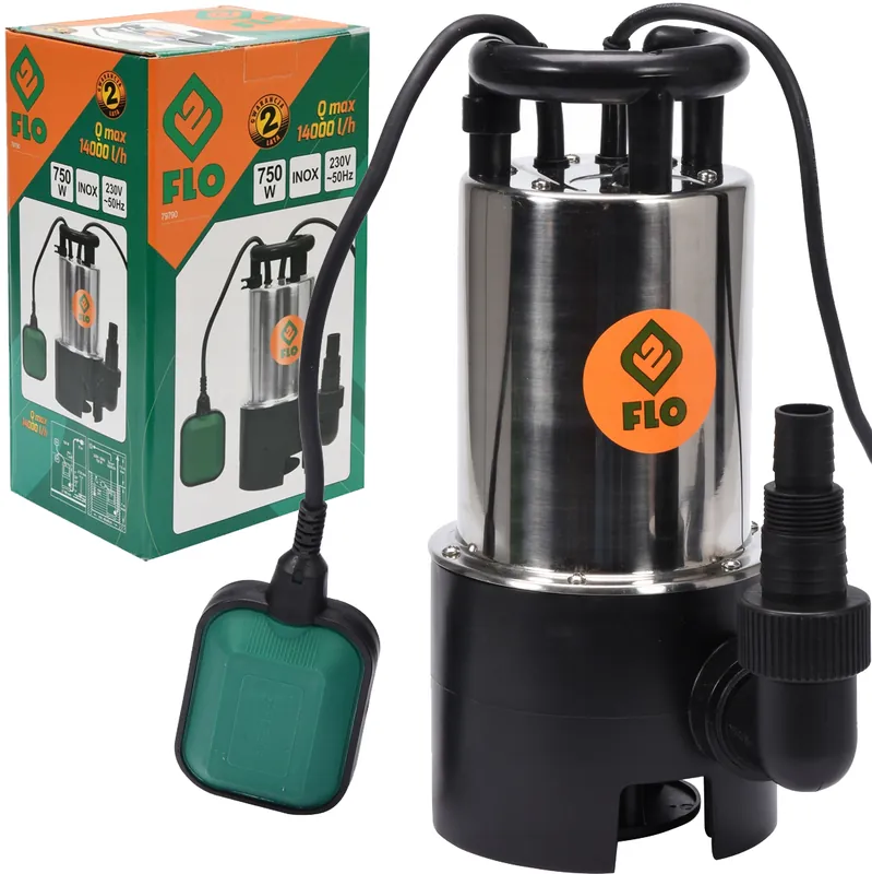 Pompa zanurzeniowa do wody brudnej inox 750W YATO Bestseller