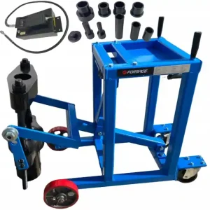 Ograniczona ilość Prasa mobilna pneumatyczna hydrauliczna do sworzni mocna solidna 75T FORSAGE