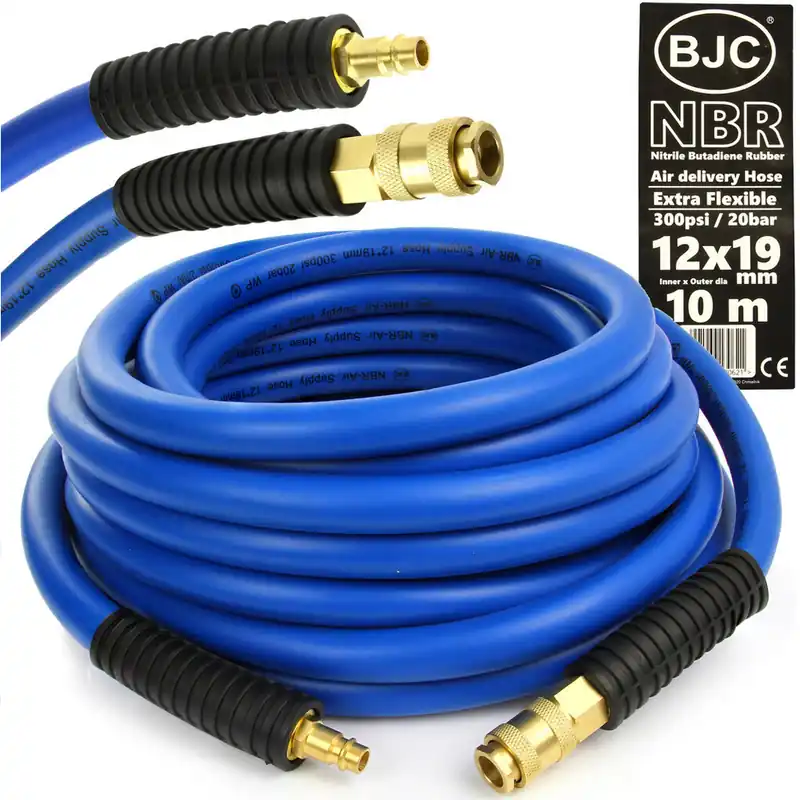 Wysoka jakość Profesjonalny wąż ciśnieniowy zakuwany 12x19mm 10m BJC