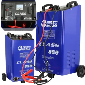 Prostownik samochodowy z rozruchem rozruch start LCD 850 12v 24v 850A MAR-POL Najlepsza cena