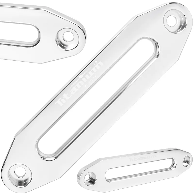 Ostatnie sztuki Prowadnica ślizg do wyciągarek z liną syntetyczną duży 9500-17000 LBS Titanium