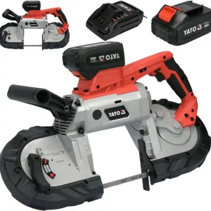 Przecinarka piła taśmowa do metalu akumulatorowa 18V 4Ah YT-82187 YATO Cena promocyjna