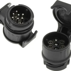 Przejściówka gniazda haka adapter (13 na 7 PIN) CARPOINT Do wyczerpania zapasów