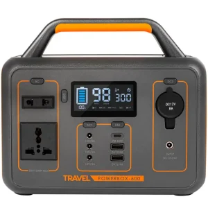 Dostępne od ręki Przenośna stacja zasilania travel POWERBOX 600W 280Wh 26Ah VOLT POLSKA