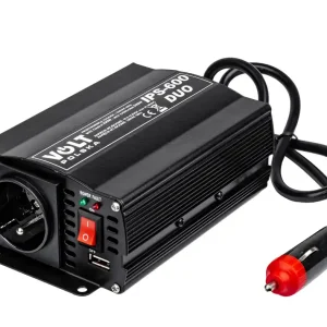 Cena promocyjna Przetwornica napięcia prądu IPS-300/600 DUO (12V-24V/230V/600W) VOLT POLSKA