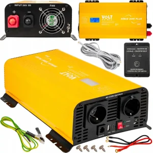 Ekspresowa dostawa Przetwornica napięcia prądu SINUS 3000 PLUS (24V/230V 1500/3000W) VOLT POLSKA