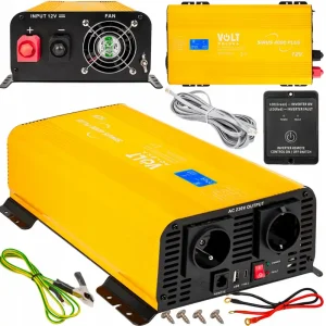 Przetwornica napięcia prądu SINUS 4000 PLUS (12V/230V 2000/4000W) VOLT POLSKA Rabat