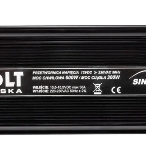Szybka dostawa Przetwornica SINUS-300/600W (12V/230V) VOLT POLSKA