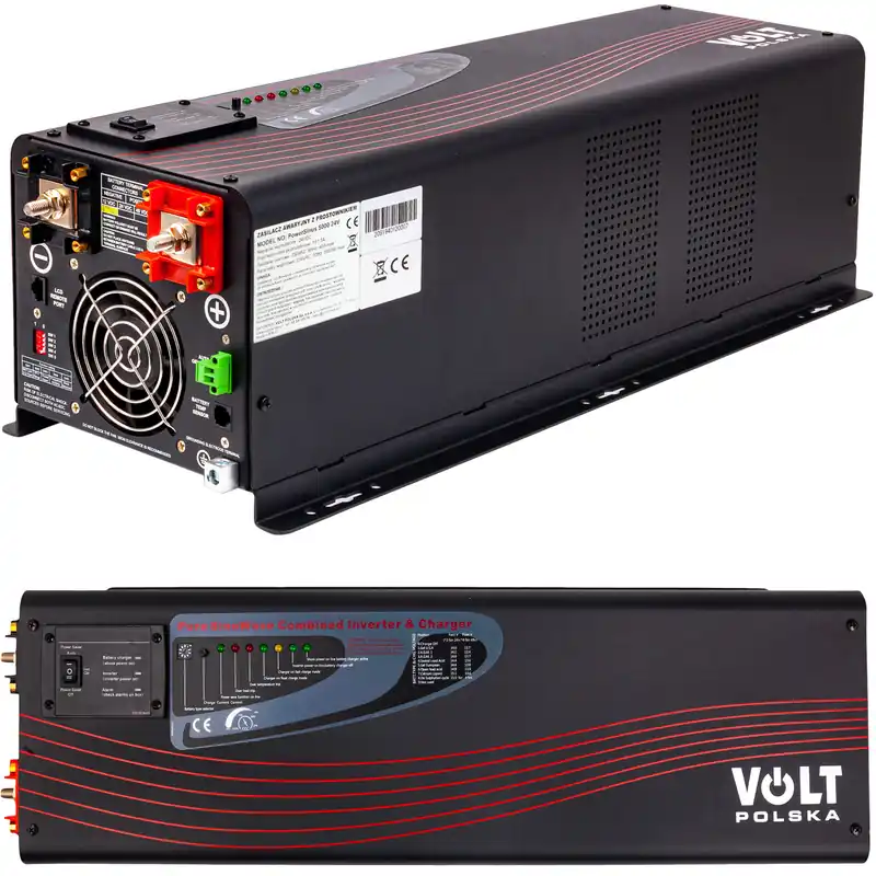 Przetwornica UPS Powersinus-5000W/15000W (24V/230V/5000W-15000W) VOLT POLSKA Najlepsza cena