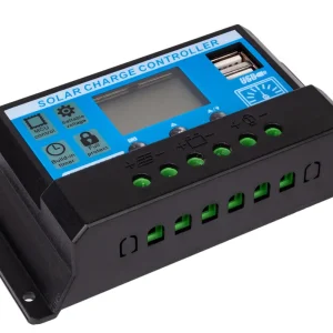 Niska cena Regulator napięcia paneli ładowania solarnych PWM 12V/24V 20A LCD VOLT POLSKA