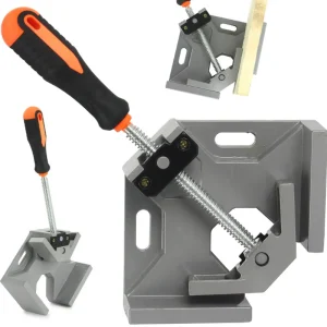 Ścisk kątowy stolarski narożny imadło narożne uchwyt zacisk 150x70 mm MAR-POL Taniej