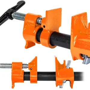 Ścisk stolarski rurowy bezkońcowy 3/4" zacisk na rurę SILVER Dostępne od ręki