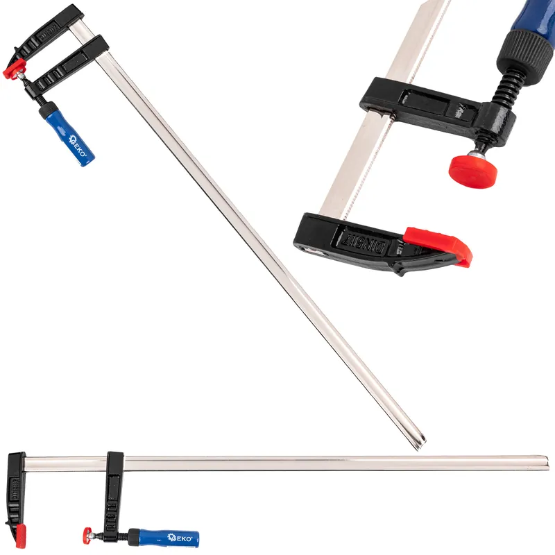 Bezpieczna płatność Ścisk zacisk stolarski zacisk uchwyt 120x1000 mm Typ F GEKO