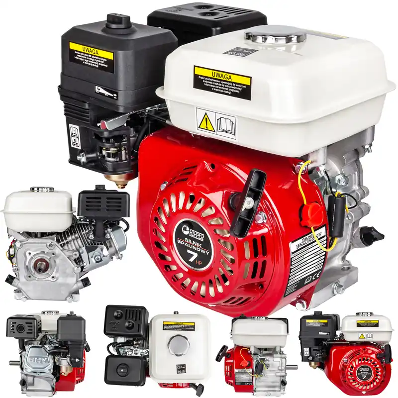 Hit sprzedaży Silnik spalinowy GX160 OHV do zagęszczarki agregatu pompy wałek 19 mm 7 Km MAR-POL