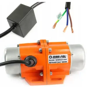 Silnik wibracyjny 100w elektryczny 230v do platform 2950 rpm MAR-POL Hit cenowy