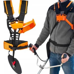 Promocja Solidne szelki do kosy spalinowej kosiarki wykaszarki pasy nośne uprząż