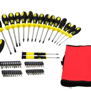 Śrubokręty wkrętaki bity torx 59 sztuk GEKO Wyprzedaż