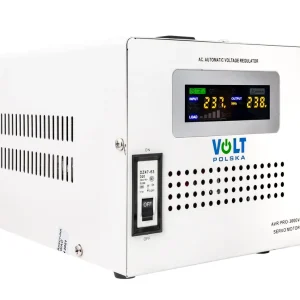 Stabilizator napięcia AVR PRO 3000 VA SERVO 3% do agregatVOLT POLSKA Rabat