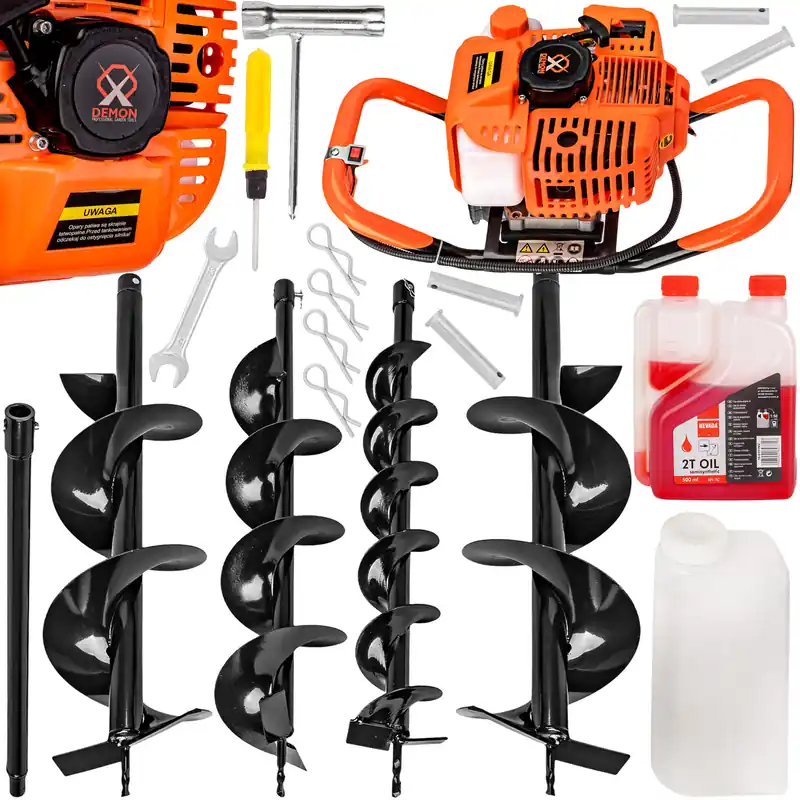 Świder spalinowy 1-osobowy wiertnica glebowa 5,2 KM MAR-POL Kup teraz