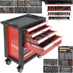 Nowy Szafka narzędziowa warsztatowa 177EL. YATO