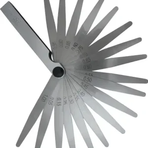 Szczelinomierz 20 listkowy miernik szczelin 0.05 - 1mm GEKO Ekspresowa dostawa