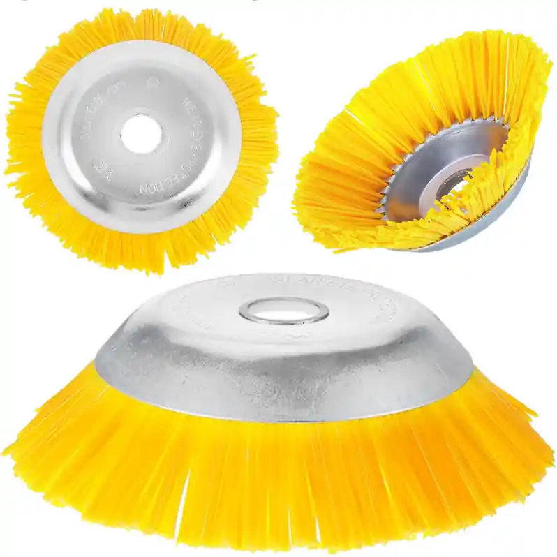 Tylko do końca tygodnia Szczotka do czyszczenia kostki brukowej szczotka nylonowa do kosa spalinowa