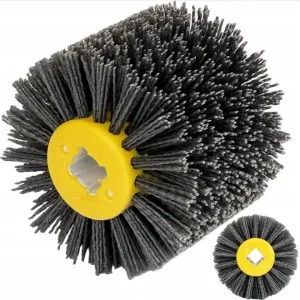 Szybka dostawa Szczotka do satyniarki tarcza do satynowania ściernica walcowa do drewna FALON-TECH