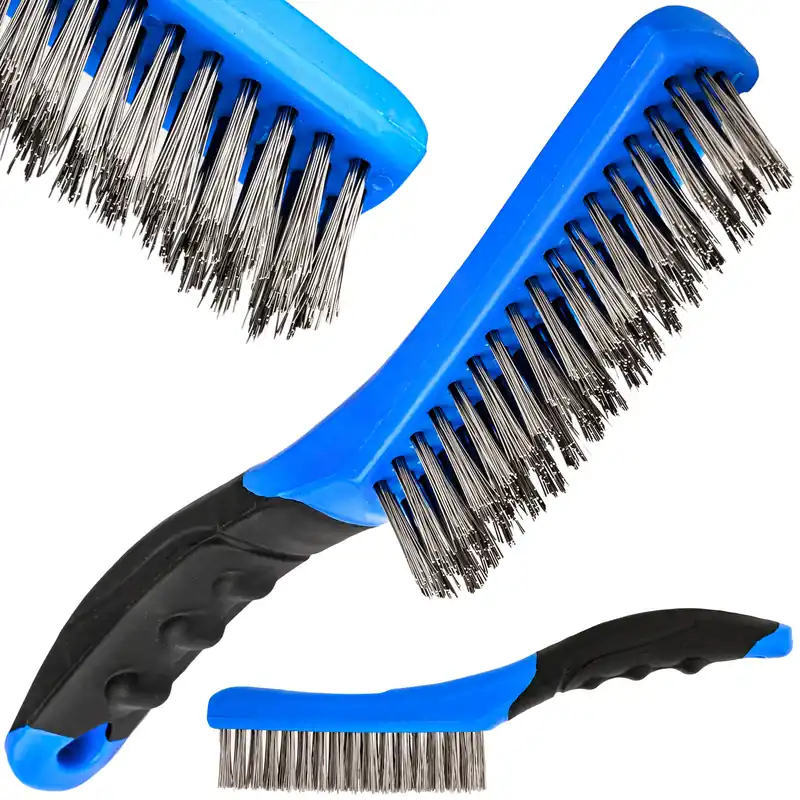 Dodaj do koszyka Szczotka druciana stalowa 4 rzędy 260mm FALON-TECH