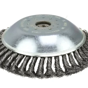 Bestseller Szczotka druciana tarczowa skręcana do podkaszarki 200x25,4 PROFI GEKO