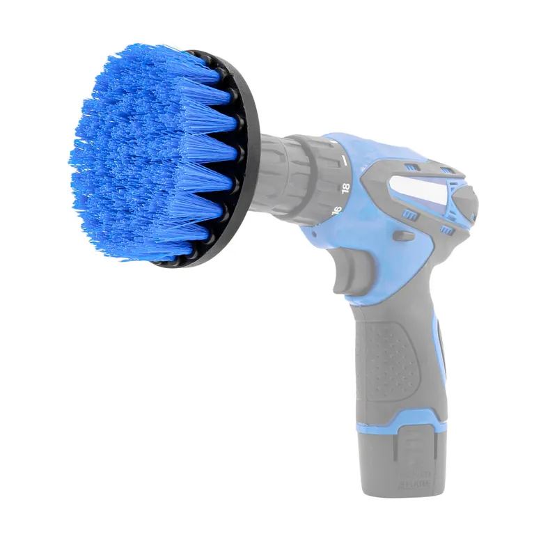 Szczotki czyszczące na wkrętarkę lub wiertarkę komplet 3 sztuki SILVER Obniżka ceny