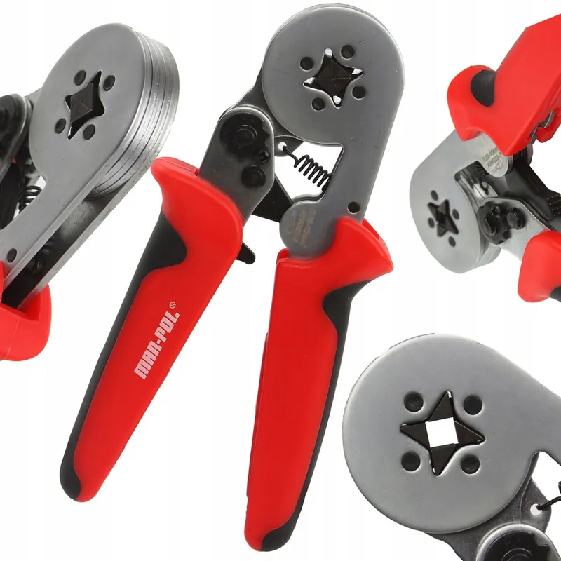 Szczypce czterokątne do zaciskania tulejek kablowych praska MAR-POL Tylko do końca tygodnia