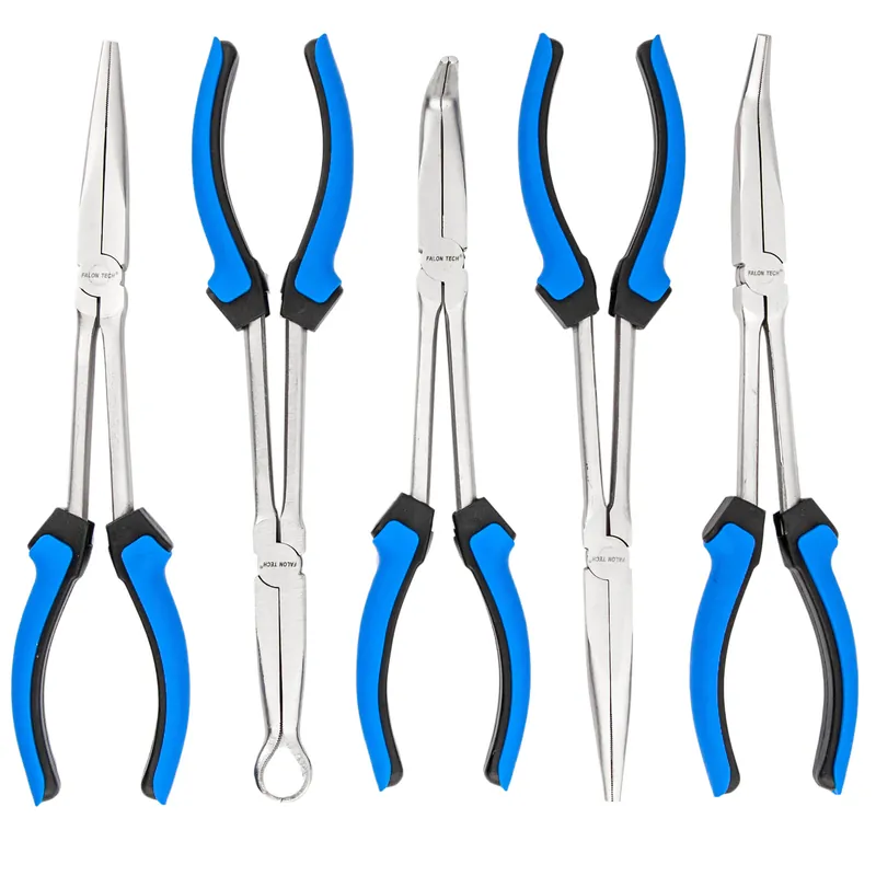 Hit sprzedaży Szczypce Kombinerki Długie wygięte proste kątowe do Przewodów 280mm FALON-TECH