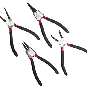 Szczypce Segera 7" Zestaw 4 sztuki SILVER Premium