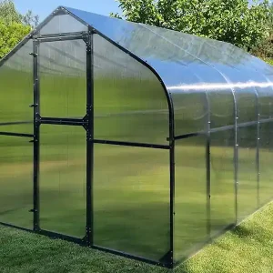 Oferta czasowa Szklarnia ogrodowa poliwęglan premium plus 250x400 10m2 kolor antracyt PTF