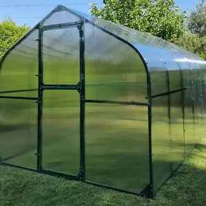 Taniej Szklarnia ogrodowa poliwęglan premium plus 250x400 10m2 kolor zielony PTF