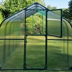 Szklarnia ogrodowa poliwęglan premium plus 250x600 15m2 kolor zielonyPTF Najlepsza cena