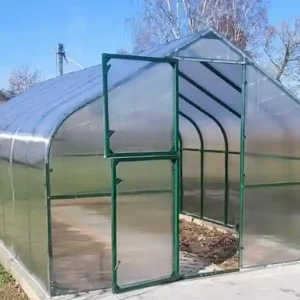 Szklarnia ogrodowa poliwęglan premium plus 300x400 12m2 kolor zielony PTF Tani
