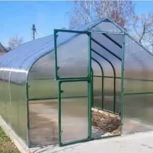 Szklarnia ogrodowa poliwęglan premium plus 300x600 18m2 kolor zielony PTF Do wyczerpania zapasów