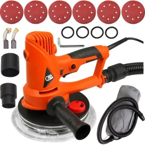 Ograniczona ilość Szlifierka do gipsu tynku szlifowania gładzi 180mm 710w M14 led papier CATA MAR-POL