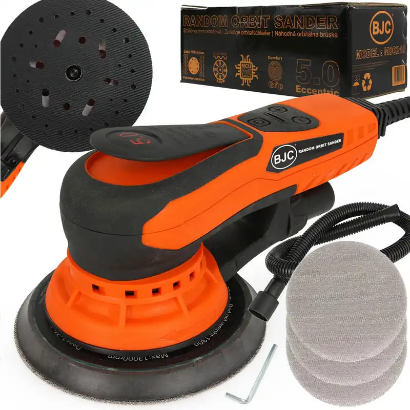 Okazja Szlifierka elektryczna mimośrodowa 230v 350w 150mm BJC