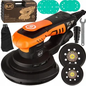 Szlifierka mimośrodowa oscylacyjna bezszczotkowa 150mm 125mm 230V 400W BJC Bezpieczna płatność